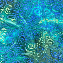Load image into Gallery viewer, Blue/Green Batik