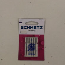 Load image into Gallery viewer, Schmetz Microtex Machine Needles