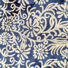 Load image into Gallery viewer, 50&#39;s Batik Cream/Blue