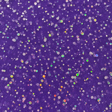 Load image into Gallery viewer, Purple Sequin Net