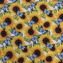 Load image into Gallery viewer, Sunflowers Cotton Print