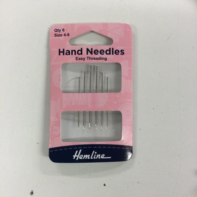 4/8  easy threading Hemline Hand Needles