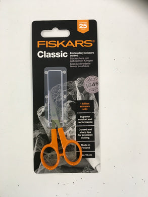 Fiskars Classic Embroidery Scissors 10cm