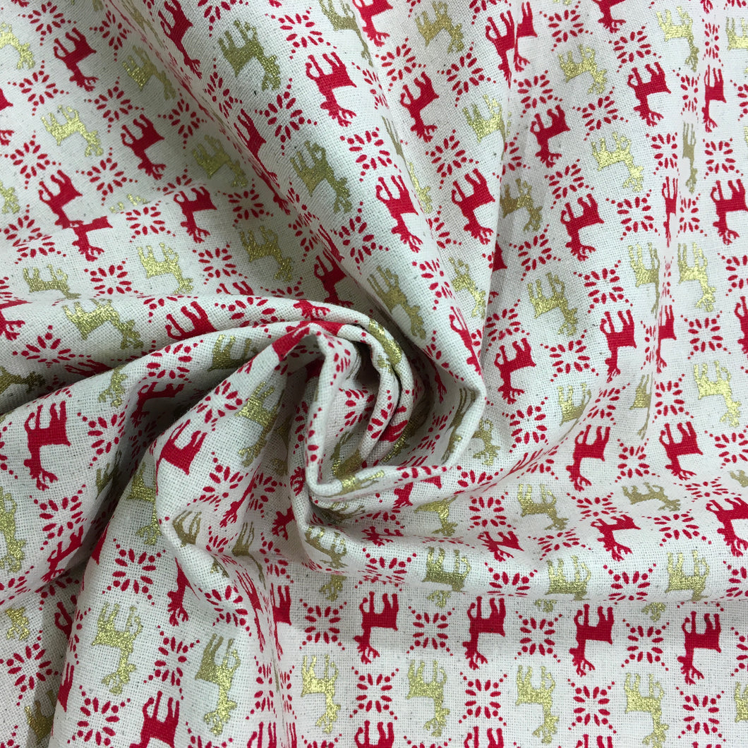 Natural Xmas Reindeer Print🎄
