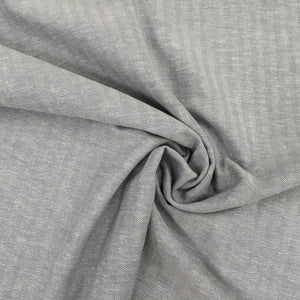 Denim Herringbone Linen/Cotton