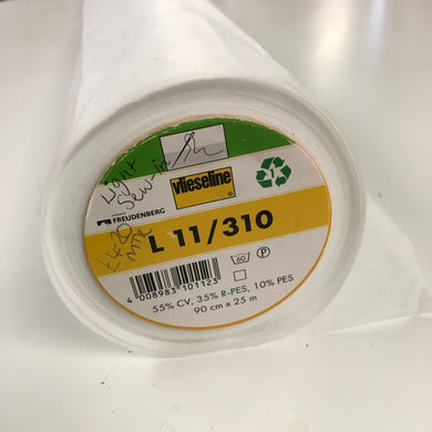 White standard sew-on medium Vlieseline Interfacing