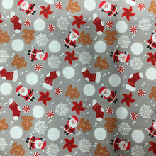 Load image into Gallery viewer, Xmas Gingerbread Polycotton Print🎄