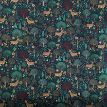 Load image into Gallery viewer, Tree Deer Cotton Print 🎄