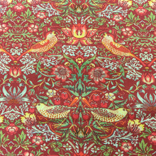 Load image into Gallery viewer, Strawberry Thief Crimson