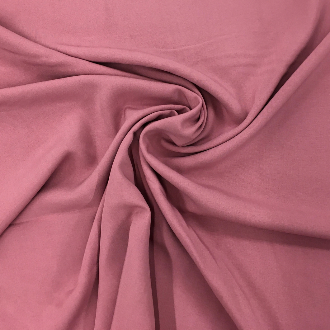 Viscose Poplin Rose