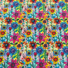 Load image into Gallery viewer, Cotton Poplin Multi Pop Floral
