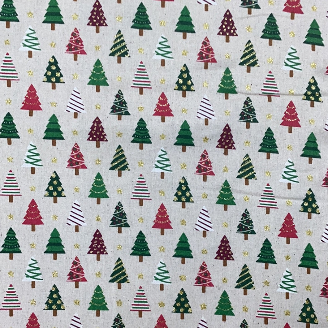 Multi Glitter Trees - Christmas Print 🎄