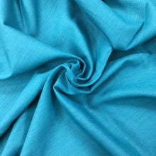 Load image into Gallery viewer, Deep Teal Washed Linen-Handle