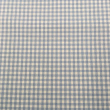 Load image into Gallery viewer, Pale Blue 1/8” 3mm Yarn Dyed Cotton Gingham
