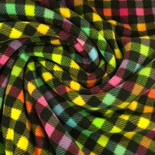 Load image into Gallery viewer, Rainbow Check Fleece