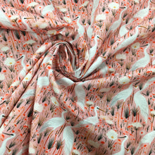 Load image into Gallery viewer, Pink Stork Cotton Poplin Print