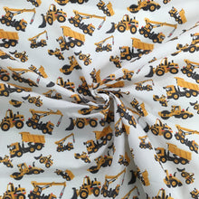Load image into Gallery viewer, Construction Digital Cotton Print