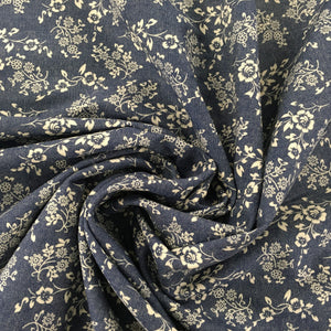 Denim Print Floral