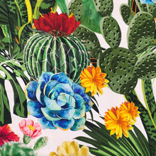 Load image into Gallery viewer, Green Cactus Viscose Print