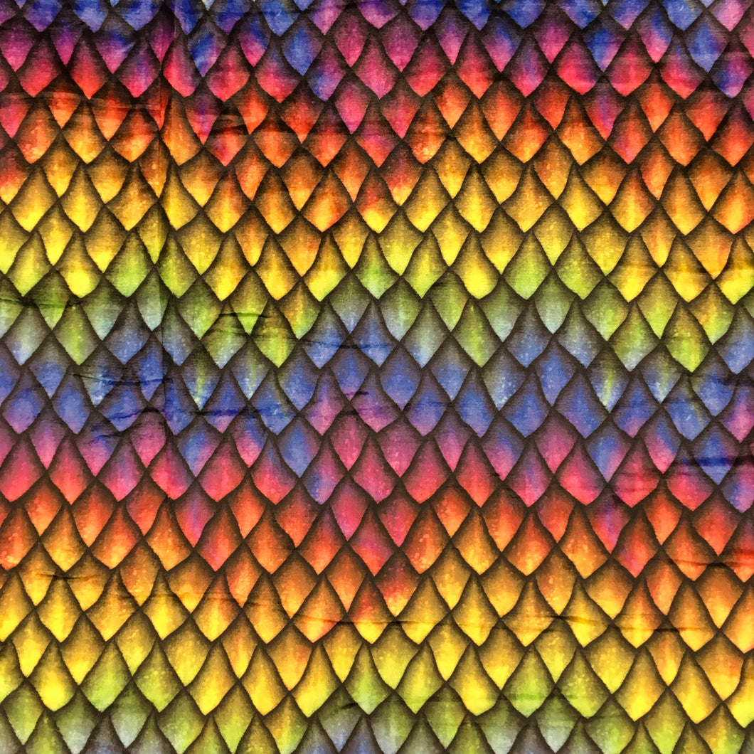 Dragon Scales Cuddle Fleece