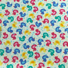 Load image into Gallery viewer, Rubber Duck Cotton Print