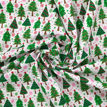 Load image into Gallery viewer, Xmas Tree Polycotton Print🎄