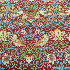 Tapestry William Morris Strawberry Thief Wine