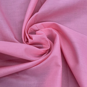 Coral pink 45” Polycotton Poplin