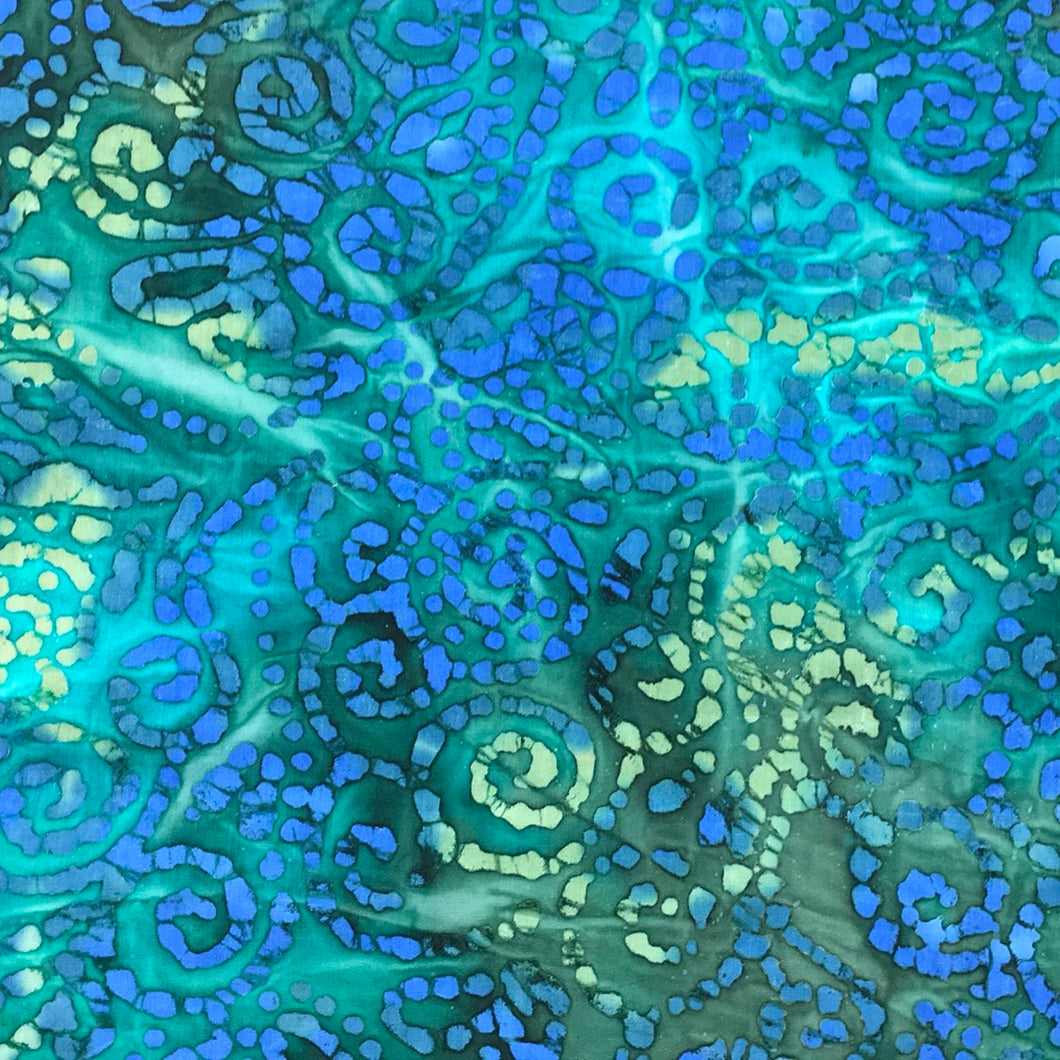 Blue/Green Batik