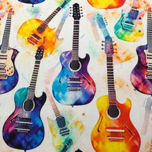 Load image into Gallery viewer, Cotton Poplin Guitars