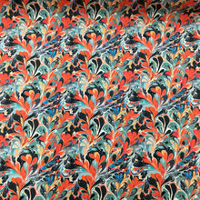 Load image into Gallery viewer, Marble Red Cotton Poplin Print