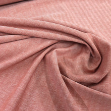 Load image into Gallery viewer, Terracotta Herringbone Linen/Cotton