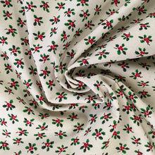 Load image into Gallery viewer, Small Holly Cotton Print 🎄