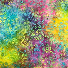 Load image into Gallery viewer, Multi coloured Floral Batik