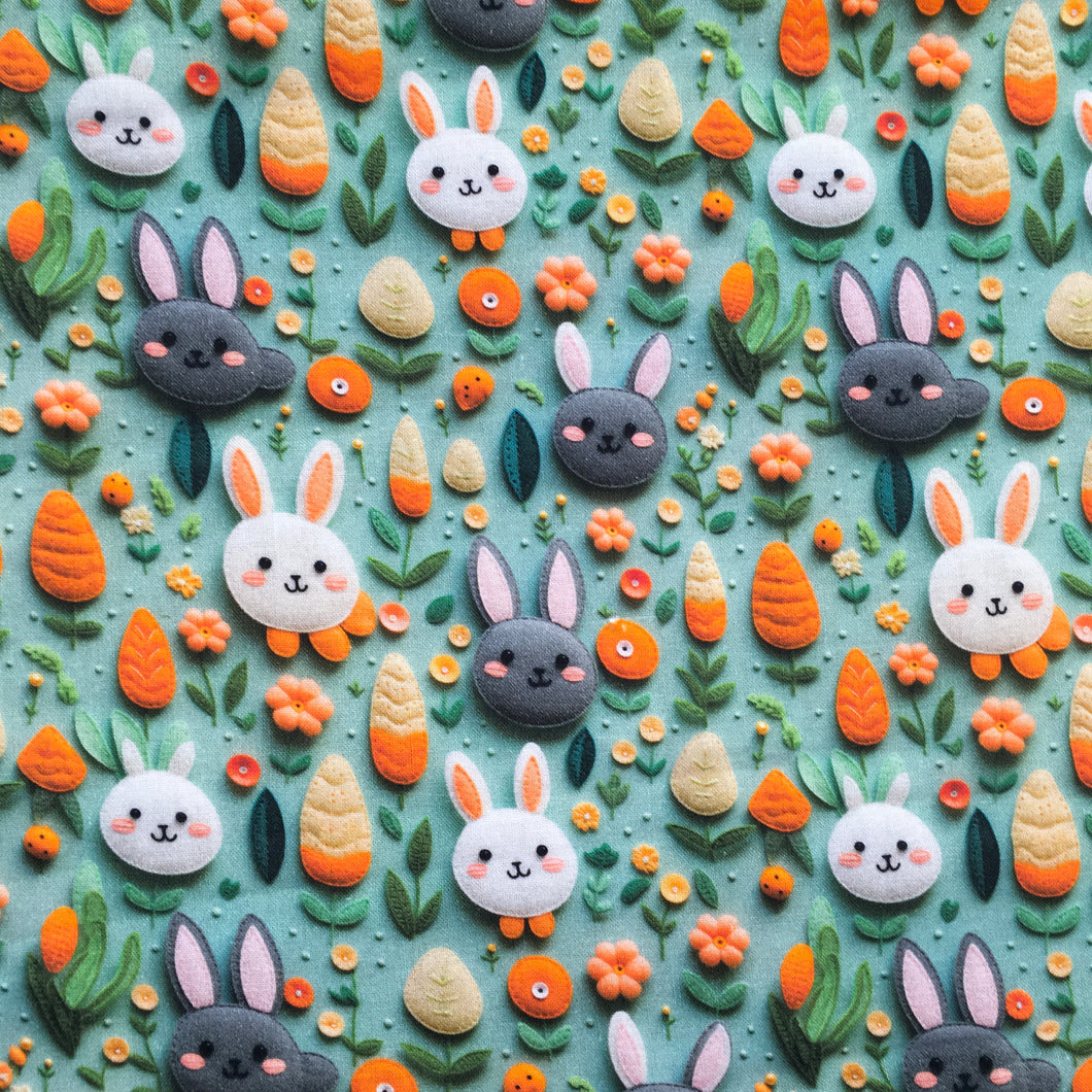 Cotton 3D Print Easter Bunnies