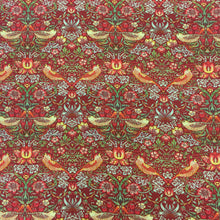 Load image into Gallery viewer, Strawberry Thief Crimson