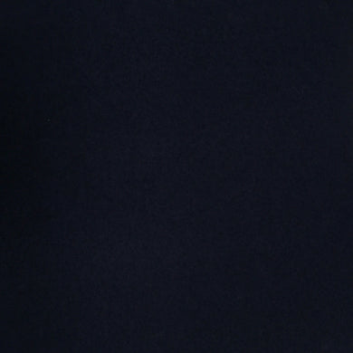Navy Boiled Wool