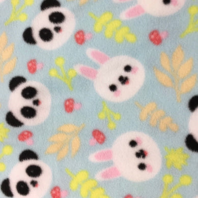 Mint Pandas Fleece