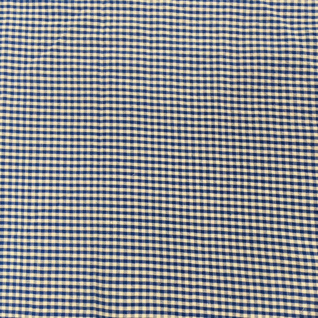 Woven Seersucker check Light Blue