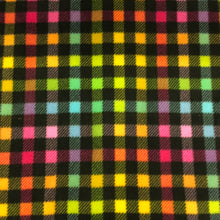 Load image into Gallery viewer, Rainbow Check Fleece