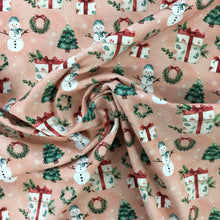 Load image into Gallery viewer, Pink Presents Cotton Print 🎄