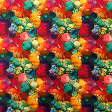 Load image into Gallery viewer, Marble bubbles Polycotton Print
