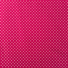 Load image into Gallery viewer, Cerise Spot Poplin Print