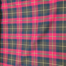 Load image into Gallery viewer, Dark Red Tartan (Poly x Visc)