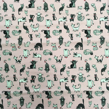 Load image into Gallery viewer, Pink Cats Cotton Poplin