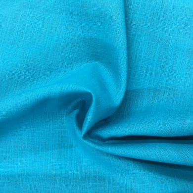 Turquoise Washed Linen-Handle