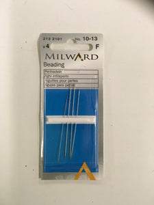 Beading Hand Needles Size 10-13