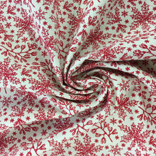 Load image into Gallery viewer, Nat Holly Cotton Print 🎄