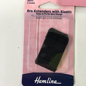 Black Bra Extender 28mm