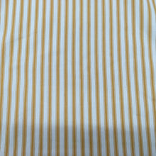 Load image into Gallery viewer, Gold Canvas Ticking Stripes